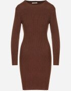 j&x Rochie Maro Mulată din Tricot Reiat cu Bumbac Tesmera