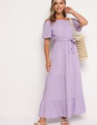 j&x Rochie mov din Viscoză Telephanassa