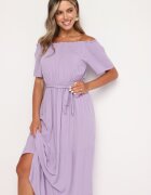 j&x Rochie mov din Viscoză Telephanassa