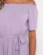 j&x Rochie mov din Viscoză Telephanassa