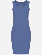 j&x Rochie mulată albastră din bumbac Nerisave