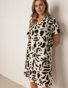 j&x Rochie Neagră cu bej