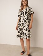 j&x Rochie Neagră cu bej