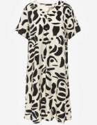 j&x Rochie Neagră cu bej
