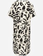 j&x Rochie Neagră cu bej
