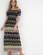 j&x Rochie Neagră din Viscoză Nesone