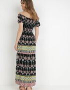 j&x Rochie Neagră din Viscoză Nesone