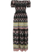 j&x Rochie Neagră din Viscoză Nesone