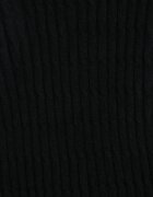 j&x Rochie Neagră Tricotată Mini Mulată cu Striații Decorative Kais