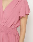 j&x Rochie Roz cu croială evazată cu decolteu petrecut și elastic în talie Reiliana