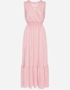 j&x Rochie roz evazată fără mâneci cu decolteu petrecut Filoria