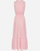 j&x Rochie roz evazată fără mâneci cu decolteu petrecut Filoria