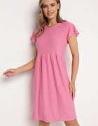 j&x Rochie Roz închis Cloș cu Legătură la Spate cu Finisaj Ajurat Floranella