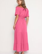 j&x Rochie roz închis din viscoză Telephanassa