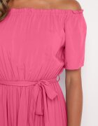 j&x Rochie roz închis din viscoză Telephanassa