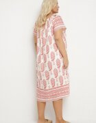 j&x Rochie Roz Vâscoză cu Model Boho Ellivra