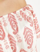 j&x Rochie Roz Vâscoză cu Model Boho Ellivra