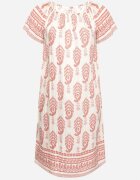 j&x Rochie Roz Vâscoză cu Model Boho Ellivra