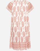 j&x Rochie Roz Vâscoză cu Model Boho Ellivra