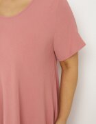 j&x Rochie Roză Evazată din Bumbac Elzedia