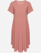 j&x Rochie Roză Evazată din Bumbac Elzedia