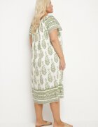 j&x Rochie Verde din Viscoză cu model Boho Ellivra