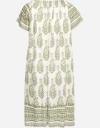 j&x Rochie Verde din Viscoză cu model Boho Ellivra