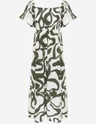 j&x Rochie Verde închis