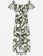 j&x Rochie Verde închis