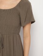 j&x Rochie verde închis cu Vâscoză In și Top elastic Ellisena