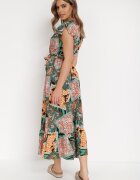 j&x Rochie Verde Pironeus