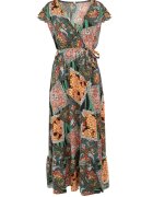 j&x Rochie Verde Pironeus