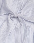 j&x Set de vară din Tencel cu rochie pe bretele și cămașă transparentă Thassa Albastru