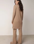 j&x Set din tricot cu bumbac 3 piese: cardigan pantaloni și vestă Vordelia Bej