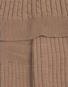 j&x Set din tricot cu bumbac 3 piese: cardigan pantaloni și vestă Vordelia Bej