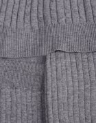 j&x Set din tricot cu bumbac 3 piese: cardigan pantaloni și vestă Vordelia Gri