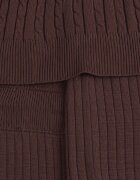 j&x Set din tricot cu bumbac 3 piese: cardigan pantaloni și vestă Vordelia Maro