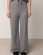 j&x Set din tricot cu lână și bumbac pantaloni cardigan și vestă Cardemia Gri