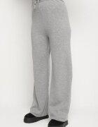 j&x Set Gri închis Din tricot Cu lână Bluză cu glugă și Pantaloni largi Otisela