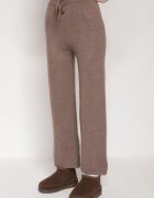j&x Set Maro din Tricot cu Lână Pantaloni Cardigan și Vestă cu Nasturi Meviseffa