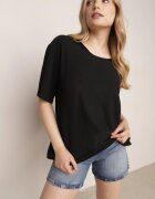 j&x T-shirt Negru