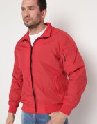 Jachetă Roșie tip windbreaker cu buzunare cu fermoar Nollafa