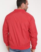  Jachetă Roșie tip windbreaker cu buzunare cu fermoar Nollafa