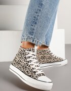 joalice paris Adidași leopard peste gleznă decorați cu imprimeu în relief Jollevia