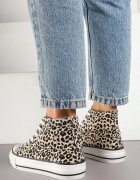 joalice paris Adidași leopard peste gleznă decorați cu imprimeu în relief Jollevia
