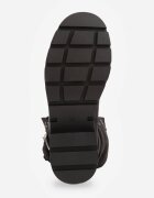 joalice paris Ghete cu catarame și curele decorative în jurul carâmbului Palssare Negre