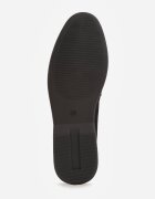 joalice paris Mocasini Negri cu Ornament Metalic Dreptunghiular Aeleorane