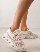 joalice paris Pantofi Sport Bej din plasă Sneakers cu talpă groasă și structurată Telarienna