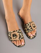 joalice paris Papuci leopard cu Cataramă Decorativă Katilissa