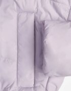 jstyle Geacă Matlasată Violet deschis cu Glugă și Căptușeală Ușoară Ninirila